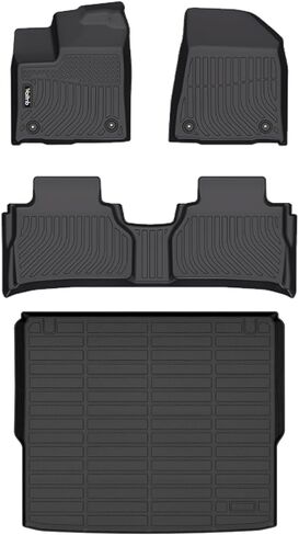 Car Floor Mats & Cargo Mat Custom for 2018-2024 Honda Odyssey All Weather Floor Mats for Odyssey 2018-2024 Cargo Liner TPE Car Mats Full Set in Saudi Arabia