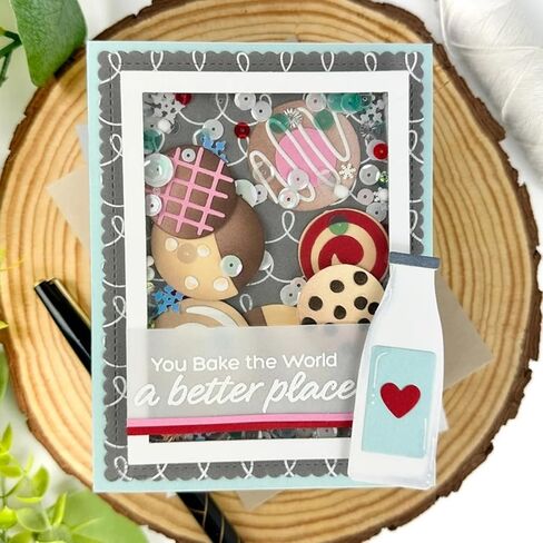 مجموعة قوالب القطع الكلمات الإنجليزية، استنسل معدني، أدوات سجل القصاصات، قالب نقش من الفولاذ الكربوني DIY لصناعة البطاقات الورقية، مستلزمات الحرف اليدوية (كلمات التهنئة الإنجليزية-12.5 × 18 سم) in Kuwait