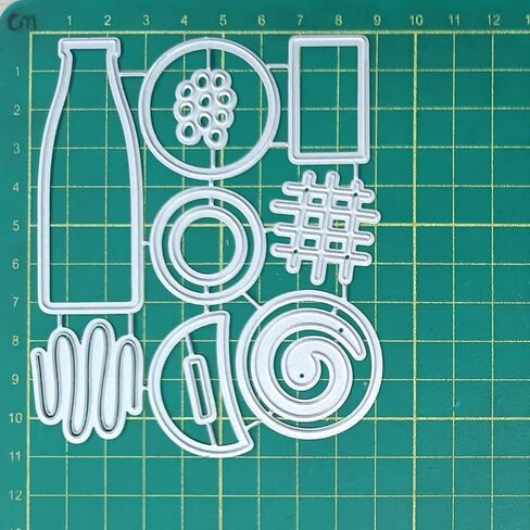 مجموعة قوالب القطع الكلمات الإنجليزية، استنسل معدني، أدوات سجل القصاصات، قالب نقش من الفولاذ الكربوني DIY لصناعة البطاقات الورقية، مستلزمات الحرف اليدوية (كلمات التهنئة الإنجليزية-12.5 × 18 سم) in Kuwait