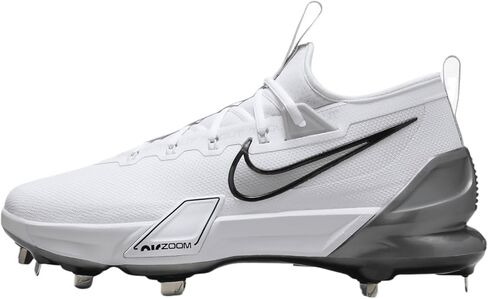 Nike Force Zoom Trout 9 Elite Low Metal Baseball Cleats SZ 10 Black | White in Saudi Arabia