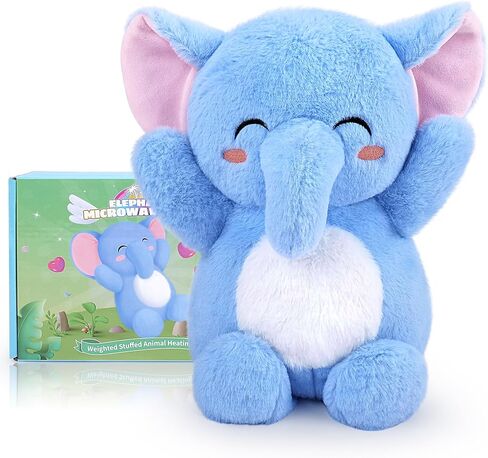 Penguin Stuffed Animal Microwavable Heating Pad, 1.2lb Heating Pads for Cramps & Period Pain Relief, Period Cramps for Women & Girls, Gift for Daughter Wife Heating Pad with Lavender Scented in Kuwait