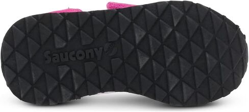 حذاء رياضي Saucony Originals Jazz Hook & Loop (طفل صغير/طفل صغير)، رمادي/فضي/وردي، 9.5 US للجنسين in Saudi Arabia