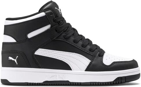 PUMA Rebound Layup جلد صناعي (للأطفال الكبار) Puma Team Royal/Puma Black/Puma Black 6.5 Big Kid M in Saudi Arabia