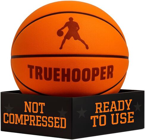 Silent Basketball Black – Size 7 Indoor Basketball - Durable PU Basketball Ball Foam Basketball for Indoor Outdoor Use – Higher Bounce Noiseless Basketball - Non-Deforming Packaging in Saudi Arabia