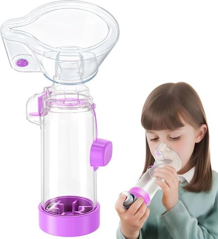 NESSI OTC Spacer Children's mask spacers and Mouthpiece spacers for All Ages (Orange) in Saudi Arabia