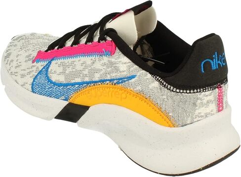 حذاء تدريب Nike SuperRep Go 3 Flyknit Next Nature للرجال أسود/أبيض، مقاس 9.5 in Saudi Arabia
