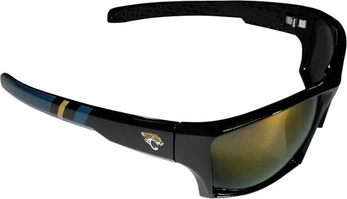 Siskiyou Sports NFL Green Bay Packers Unisex Edge Wrap Sunglass and Bag Set, Team Colors, One Size (FESG115EB-GR) in Saudi Arabia