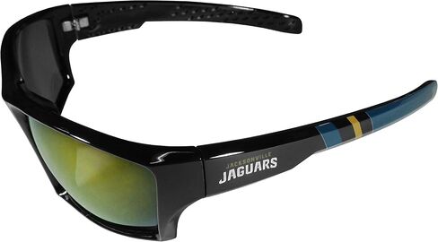 Siskiyou Sports NFL Green Bay Packers Unisex Edge Wrap Sunglass and Bag Set, Team Colors, One Size (FESG115EB-GR) in Saudi Arabia