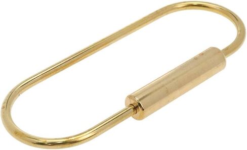 LC LICTOP Ellipse Shape Screw Lock Clip Keychain 2pcs in Saudi Arabia