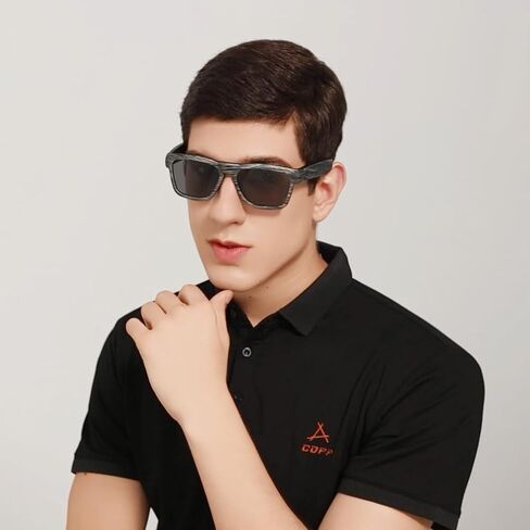 OhO Smart Glasses,Safety Glasses with Bluetooth Speaker,Indoor/Outdoor UV Protection and Voice Control,Unisex(Blue Light Lens) in Kuwait