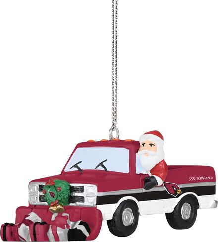 FOCO NFL Kansas City Chiefs Snow Plow Holiday Christmas Tree Ornament in Saudi Arabia