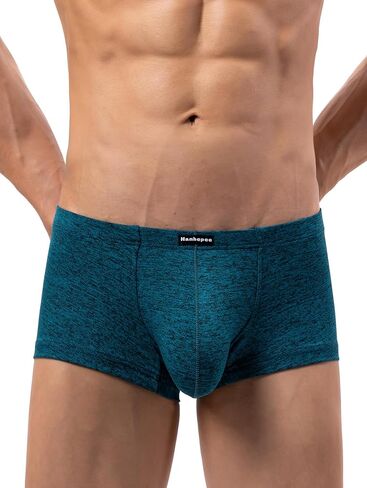 Mens Cotton Stretch Trunks Underwear Soft Performance Breathable Modal Microfiber Boxer Briefs in Kuwait