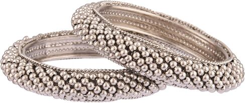 مجوهرات Efulgenz الهندية المؤكسدة لـ Navratri أساور مؤكسدة مطرزة للنساء مجموعة أساور هندية بوهو بوهيمية مجوهرات ريترو خمر سوار عتيق سوار بيان مجوهرات in Kuwait