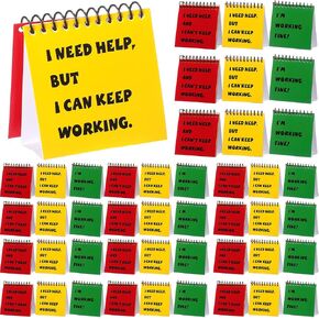 Jutom 6 Pcs I Need Help Mini Flip Chart for Teacher Need Classroom Management Tools Teacher Incentives Self Assessment Cards for Kids Toddlers Students Behavior School Supplies in Kuwait