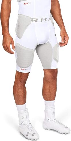 Under Armour GameDay 5-Pad Football Compressor Girdle/Short، شورت مبطن لكرة القدم، مقاسات للبالغين in Saudi Arabia