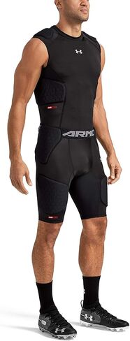 Under Armour GameDay 5-Pad Football Compressor Girdle/Short، شورت مبطن لكرة القدم، مقاسات للبالغين in Saudi Arabia
