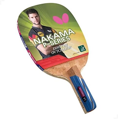 Butterfly Nakama P7 Japanese Penhold Table Tennis Racket | Nakama Series | Outstanding Control with Reliable Speed and Spin | Recommended for Beginning Level Players in Kuwait