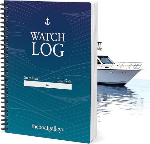 The Boat Galley Ship's Log: 5 Logs in 1 Book - Watch Log, Cruising Log, Fluid Changes & Fills, Maintenance, Repairs & Upgrades Plus Vessel and Spares Inventory in Saudi Arabia