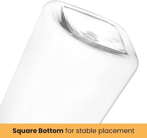 Elsjoy 24 عبوة من الزجاجات البلاستيكية سعة 10 أونصة مع أغطية، زجاجات قارورة بلاستيكية صغيرة قابلة لإعادة الاستخدام، زجاجات مسطحة مستديرة، زجاجات عصير صغيرة، حاوية مشروبات للاستعمال مرة واحدة للعصير والكحول ومقاومة للتسرب in Kuwait