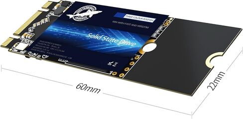 SSD SATA M.2 2242 250GB Dogfish Ngff Internal Solid State Drive High Performance Hard Drive for Desktop Laptop SATA III 6Gb/s Includes SSD 60GB 120GB 240GB 250GB 480GB 500GB 1TB (250GB M.2 2242) in Kuwait