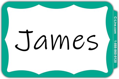 C-line Hello My Name Is Adhesive Name Badges (CLI92235) in Kuwait