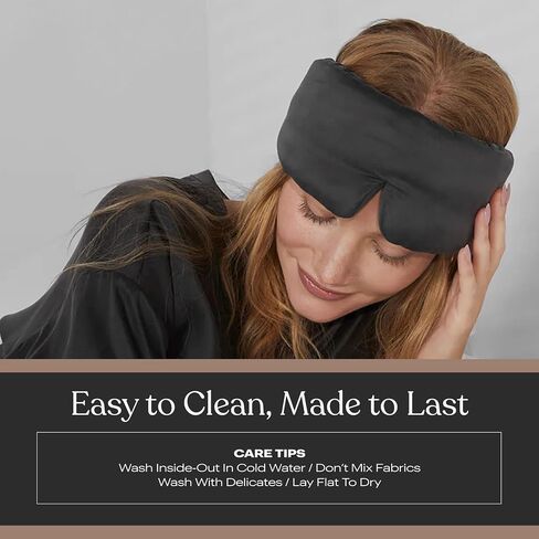 Washable Silk Sleep Mask with Box in Kuwait
