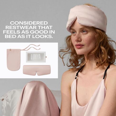 Washable Silk Sleep Mask with Box in Kuwait