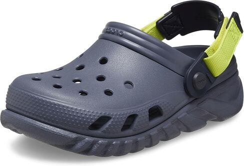 Crocs Unisex-Child Duet Max Ii Clog, Storm, 4 Big Kid in Saudi Arabia