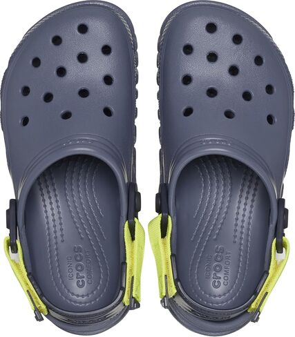 Crocs Unisex-Child Duet Max Ii Clog, Storm, 4 Big Kid in Saudi Arabia