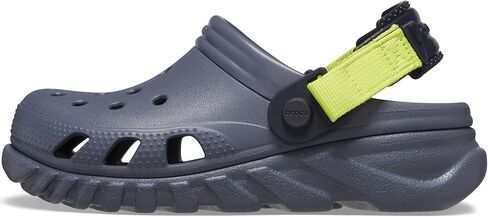 Crocs Unisex-Child Duet Max Ii Clog, Storm, 4 Big Kid in Saudi Arabia