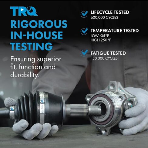 TRQ Front Left CV Axle Shaft Compatible with 2012-2014 Volkswagen Beetle Passat in Saudi Arabia