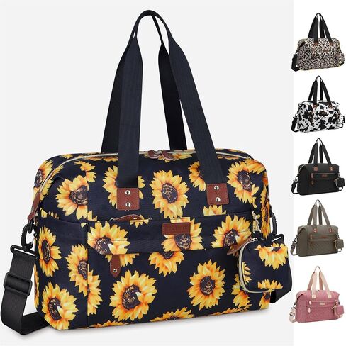 Pritent Diaper Bag Tote - Diaper Baby Bags with Pacifier Case, Shoulder Straps, Stroller Clips, Waterproof Large Mommy Maternity Travel Baby Bag for Mom and Dad, Medium, Black in Kuwait