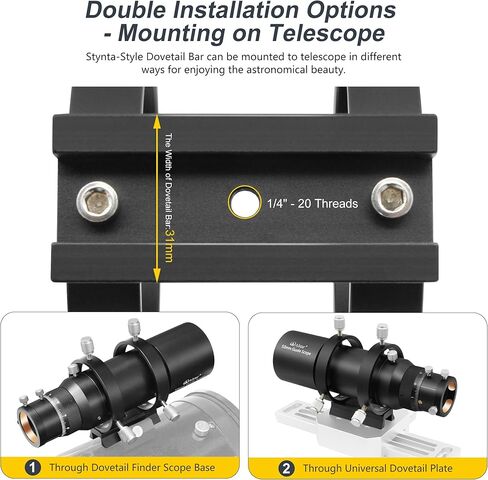 مجموعة أدوات البحث والتوجيه الفاخرة المدمجة مقاس 70 مم من Alstar مع بؤرة حلزونية مزدوجة مقاس 1.25 بوصة in Kuwait