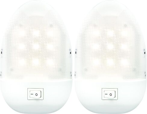 Optronics RVILL33P مفتاح تشغيل/إيقاف فردي (مصباح LED داخلي RV)، أبيض in Saudi Arabia