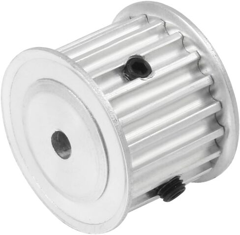 uxcell Aluminum 20 Teeth 12.7mm Bore 5mm Pitch Timing Belt Pulley for 20mm Belt in Saudi Arabia