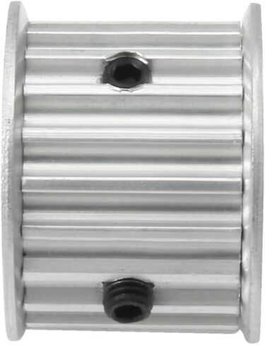 uxcell Aluminum 20 Teeth 12.7mm Bore 5mm Pitch Timing Belt Pulley for 20mm Belt in Saudi Arabia