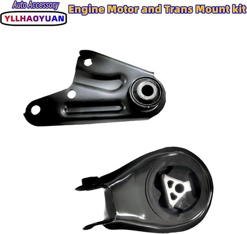 Engine Motor Mount Set 3Pcs Compatible with 2015-2019 2020 Je-ep Renegade 2016 2017 2018 F-iat 500X 2.4L L4 2017-2020 Compass 2015-2020 Ram Promaster City 68363756AA 68258599AA 68363755AA in Saudi Arabia