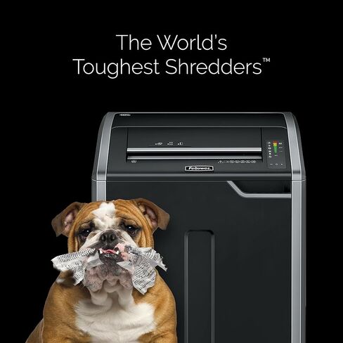 Fellowes Powershred 225Mi 100% Jam Proof 16-Sheet Micro-Cut Commercial Grade Paper Shredder (4620001), Black in Kuwait