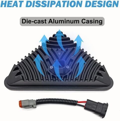 RH & LH 30 واط مصباح ليد المصابيح الأمامية 12 فولت مصباح العمل 6000 كيلو متوافق مع بوبكات 751 753 763 773 863 864 873 883 استبدال OEM رقم. 7259523، 7259524، 6718042، 6718043، مع حواف مطاطية in Kuwait