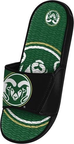 FOCO Colorado Buffaloes NCAA Mens Colorblock Big Logo Gel Slide - L in Kuwait