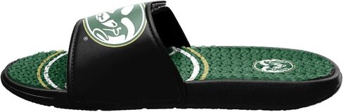 FOCO Colorado Buffaloes NCAA Mens Colorblock Big Logo Gel Slide - L in Kuwait