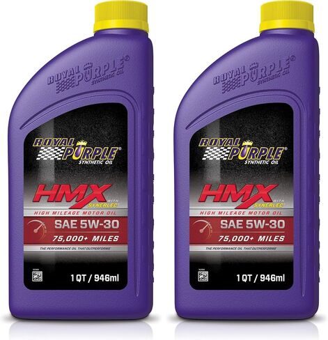 زيت محرك اصطناعي لمسافة طويلة من Royal Purple 11744 HMX SAE 5W-30 - 1 كوارت in Saudi Arabia