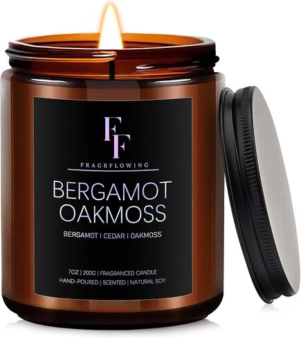 شموع سكر الفانيليا للمنزل، شموع معطرة للعلاج العطري، شموع معطرة هدايا للنساء والرجال، برطمان كهرماني in Kuwait