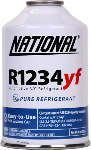 R1234YF 8 أوقية يمكن إعادة شحن السيارات A/C in Kuwait