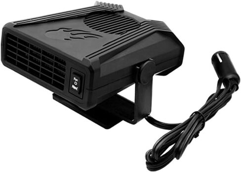 مروحة سخان السيارات ، 360 قابلة للدوار ، الزجاج الأمامي المحمول 12V 150W ضغوط مروحة تبريد التدفئة الكهربائية demister in Kuwait