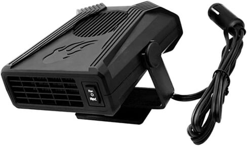 مروحة سخان السيارات ، 360 قابلة للدوار ، الزجاج الأمامي المحمول 12V 150W ضغوط مروحة تبريد التدفئة الكهربائية demister in Kuwait
