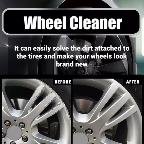 2025 Upgraded Bronze Bomber Wheel Cleaner, Tire Cleaner,- Safe on Chrome and All Wheel Finishes - Brake Dust, Dirt, Browning, Grease, and Grime Remover (US Stock) (8) in Saudi Arabia