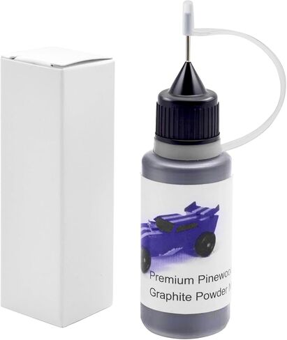 Graphite Powder Dry Lube 0.5 oz –for Derby Car Axle & Wheel Lubricant, All-Purpose Lock & Hinge Lube, Safe on Wood, Metal & Plastic in Saudi Arabia