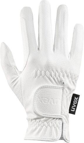 Uvex Sportstyle Horse Riding Gloves for Women & Men, White, 5.5 - Breathable, Washable & with Touchscreen Capability in Kuwait