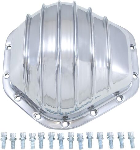 Yukon Gear & Axle (YP C2-GM14T) Polished Aluminum Cover for GM 14-Bolt Truck 10.5 Differential in Saudi Arabia